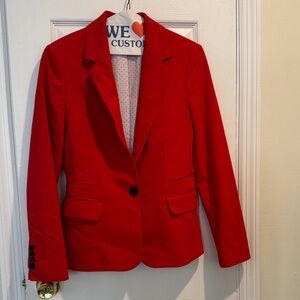 Express Women's Bold Red Blazer